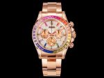 TW Factory ROLEX Rainbow Daytona for Sale 4130 Mechanical Movement Diamond Watch